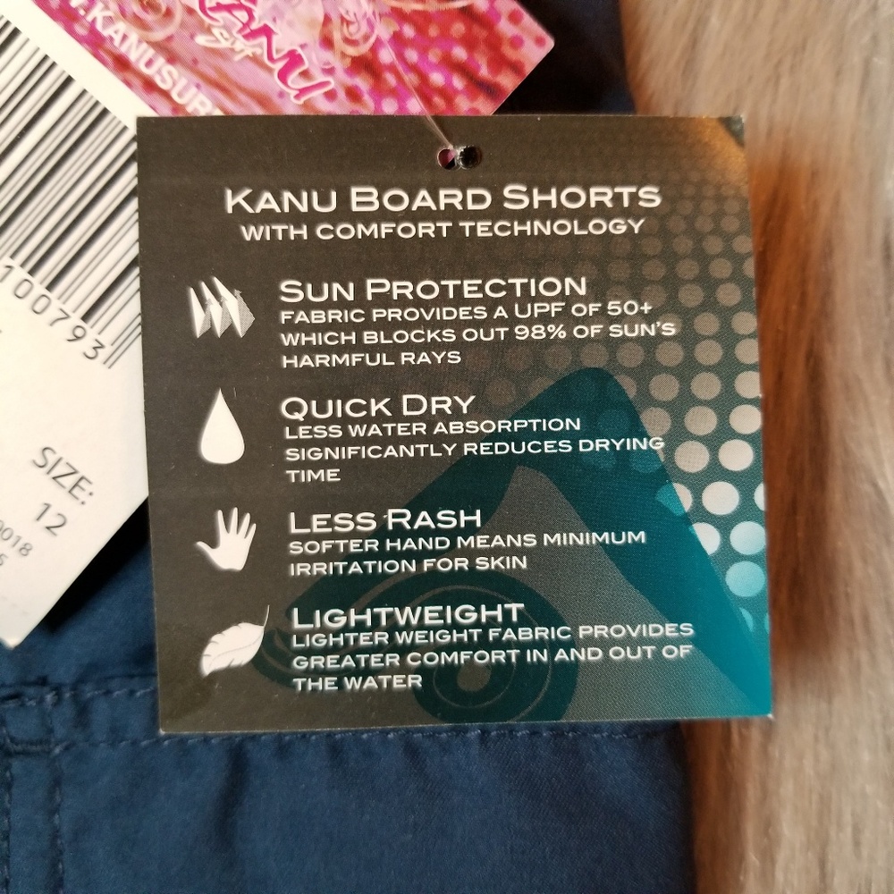 Kanu Surf Breeze Solid Stretch Boardshort • SZ 12 - Picture 6 of 6